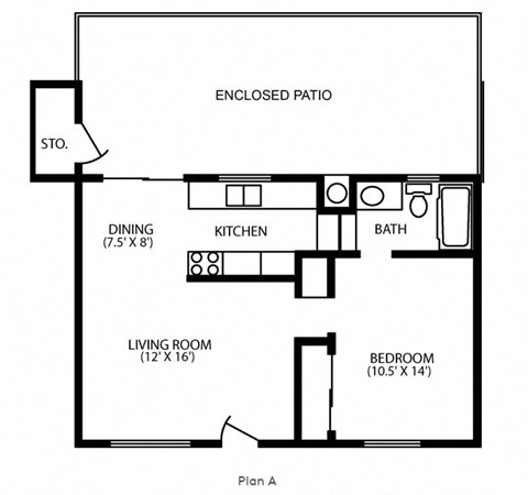 Floor plan B at Aspire Seneca, Victorville